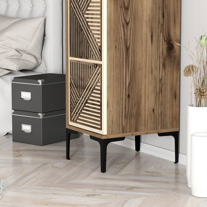 Hanah Home Kumsal P - Nogal y Crema